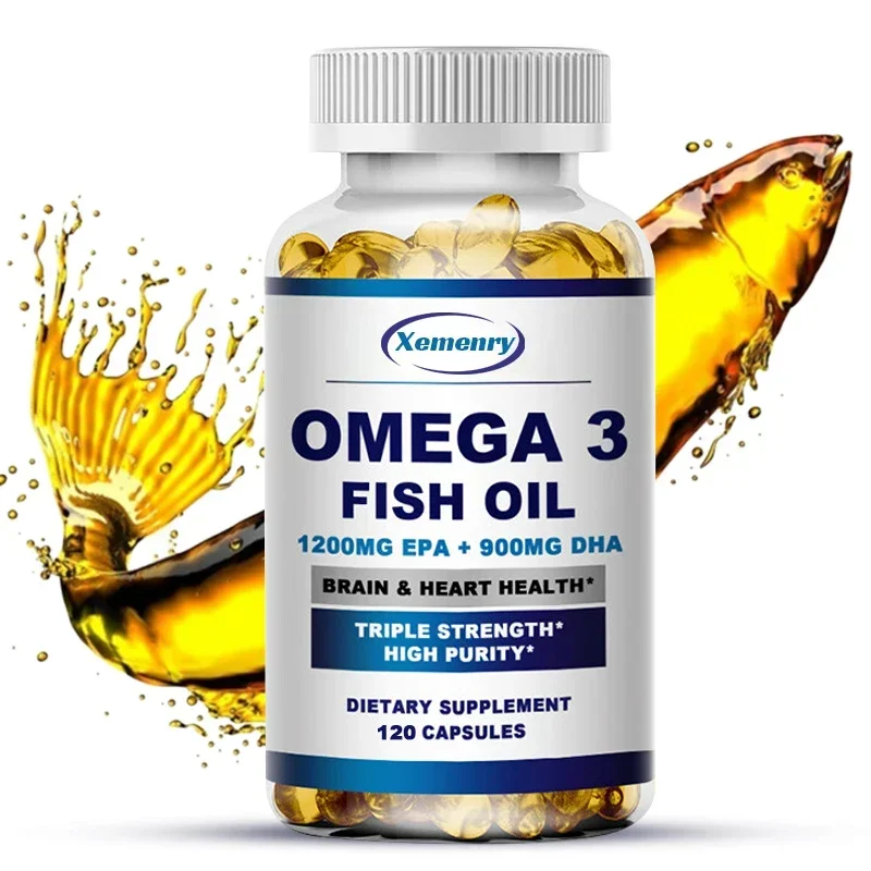Omega 3 Fish Oil - Aceite de pescado Omega 3: apoya