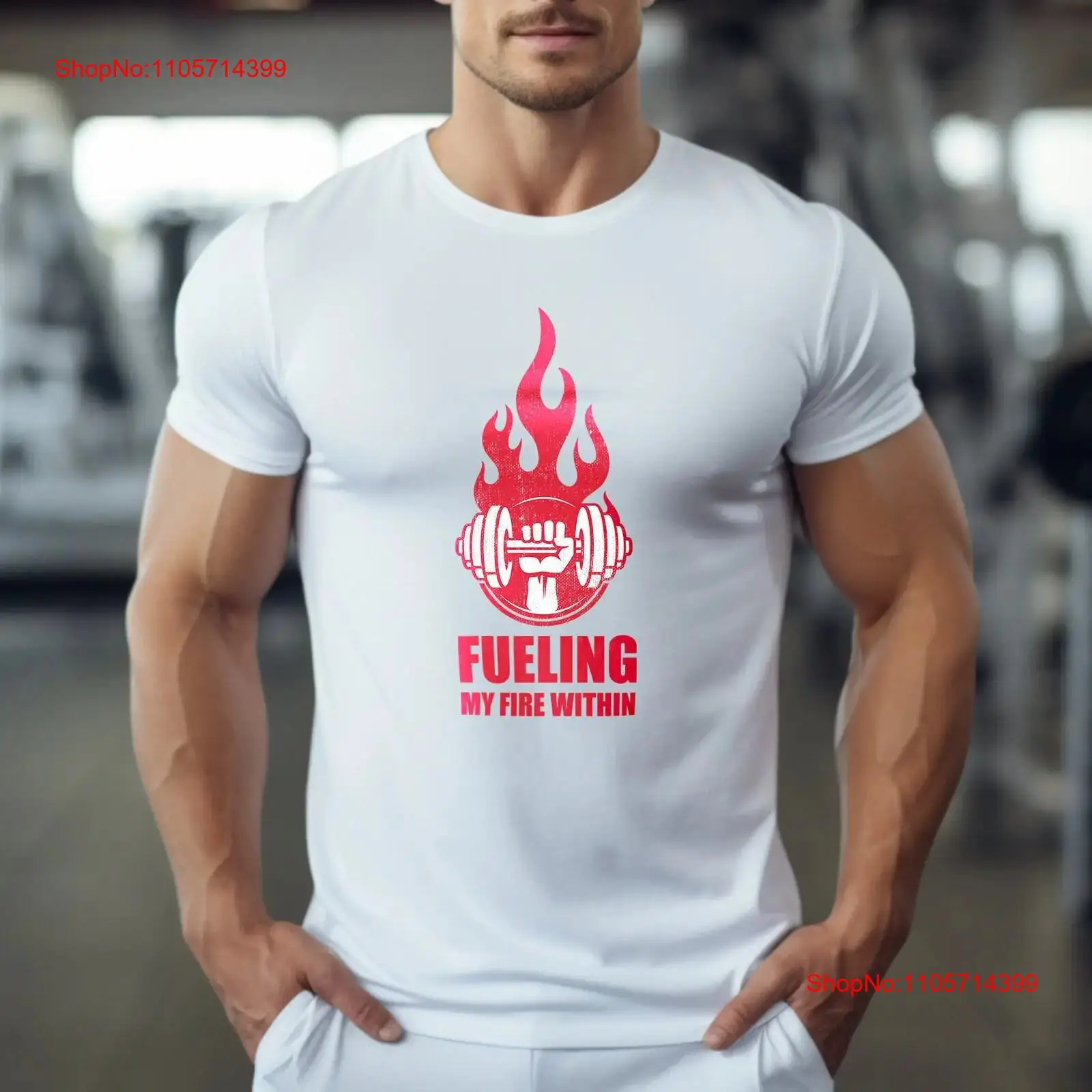 Fuel Fitness & Nutrition Oakbank - Camiseta de Motivación para Gimnasio: Alimentando