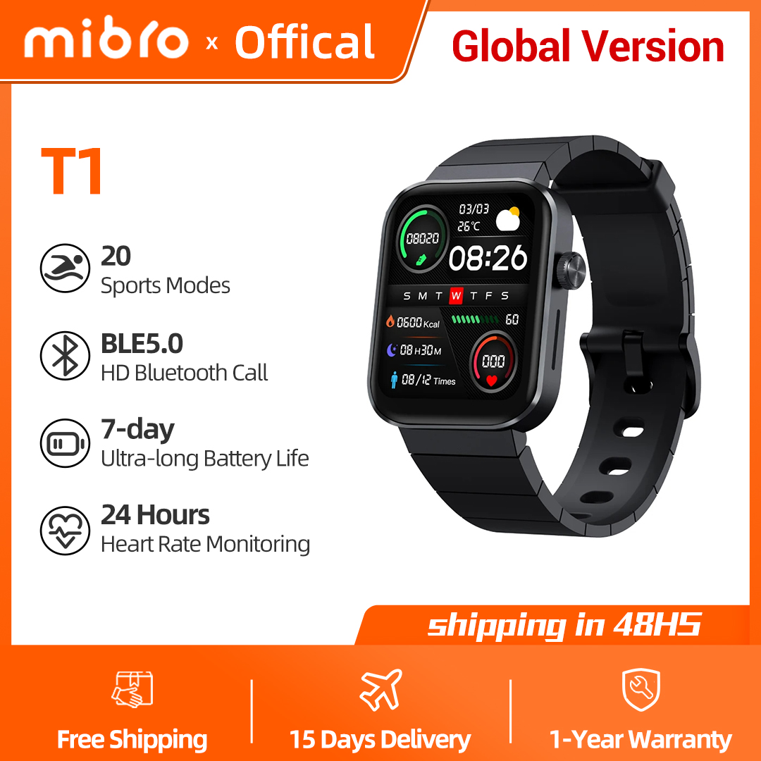 Nutrition Gym - Mibro Watch T1 global Edition 1.6
