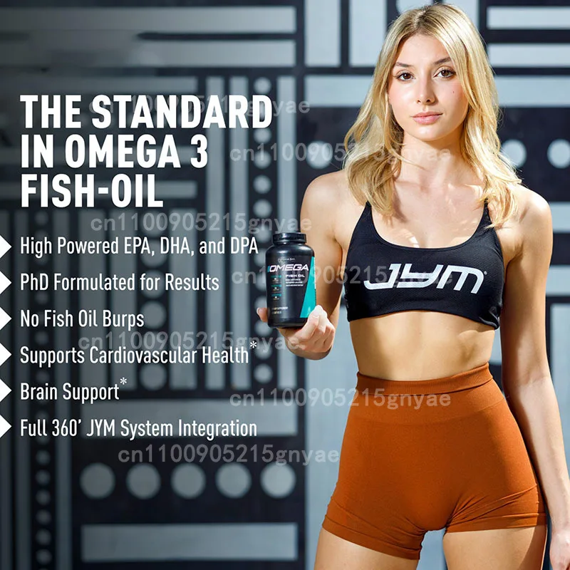 Omega 3 Fish Oil - Cápsulas de aceite de pescado Omega-3