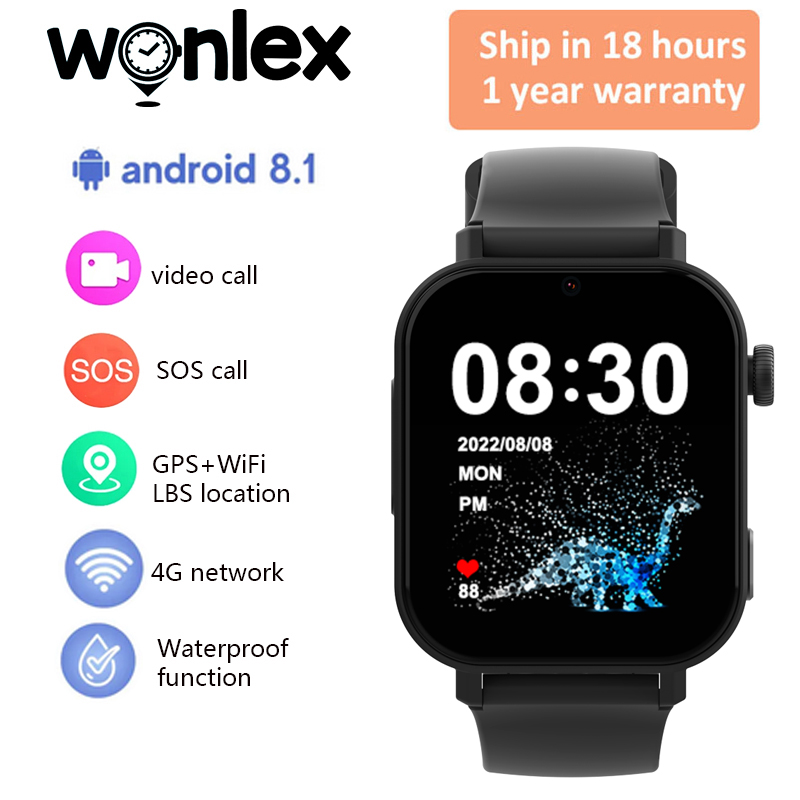 Nutrition Gym - Reloj inteligente Wonlex KT36 4G para