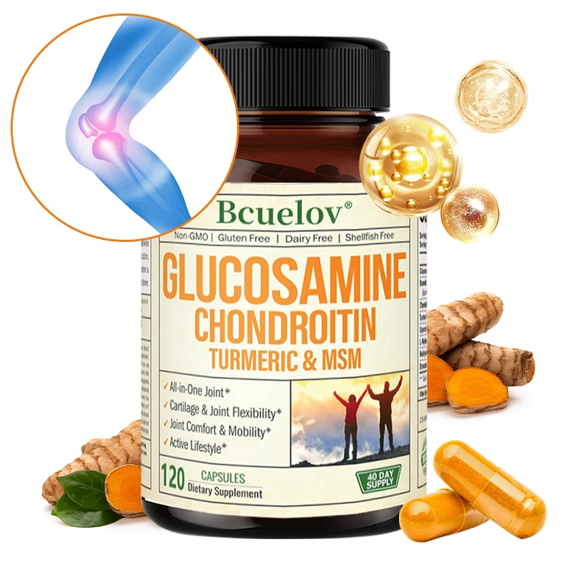 Glucosamina Condroitina Curcum - Glucosamine Chondroitin Joint reseña y precio