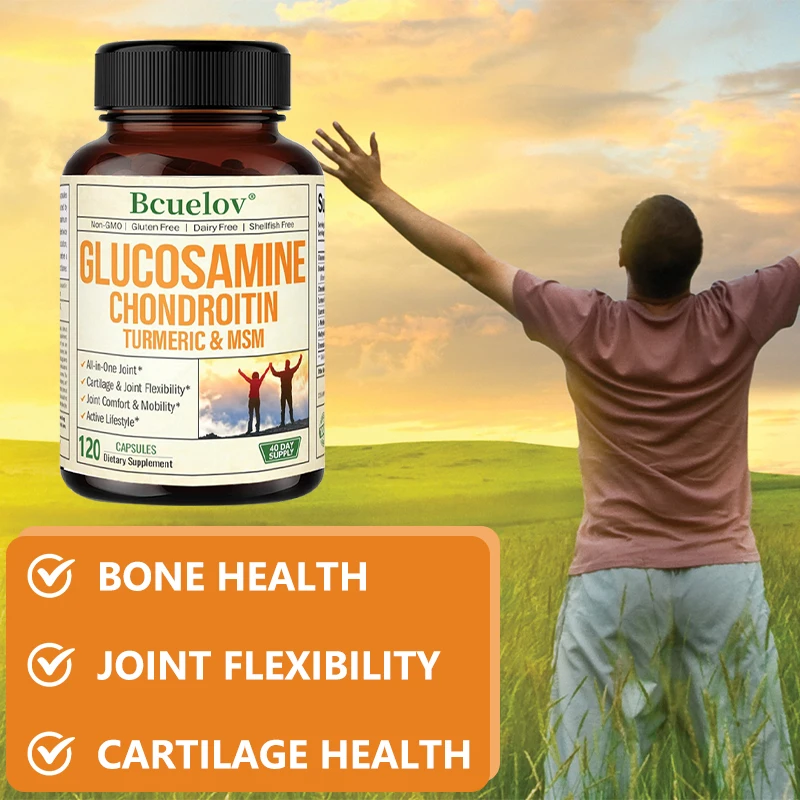 Glucosamina Condroitina Curcum - Glucosamine Chondroitin Joint reseña y precio