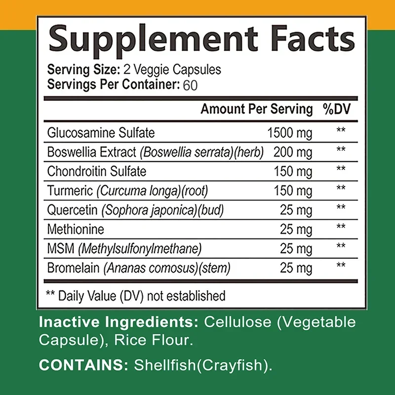 Condroitina de glucosamina: re - Glucosamine Chondroitin Joint reseña y precio