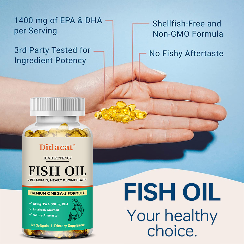 Softgles de aceite de pescado  - Omega 3 Fish Oil reseña y precio