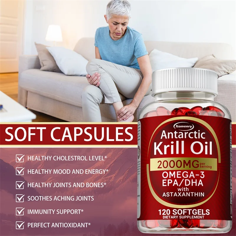 Cápsulas de aceite de Krill an - Omega 3 Fish Oil reseña y precio