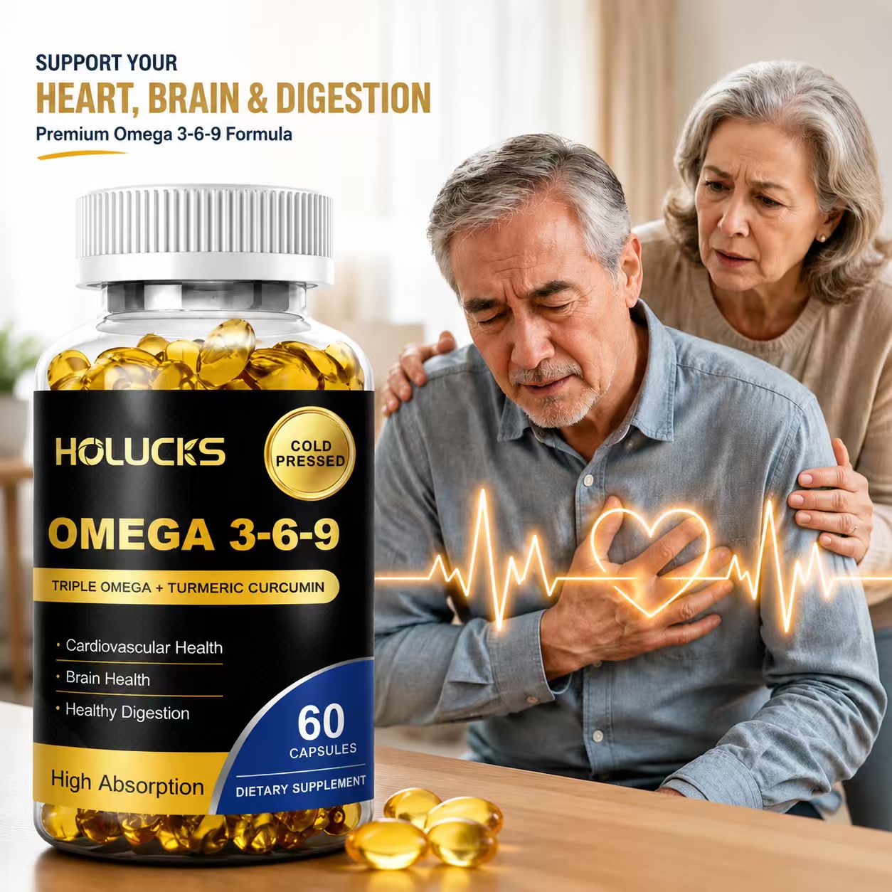 Cápsulas de Aceite de Pescado  - Omega 3 Fish Oil reseña y precio