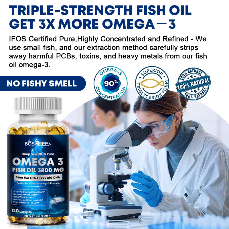 Suplemento de Aceite de Pescad - Omega 3 Fish Oil reseña y precio