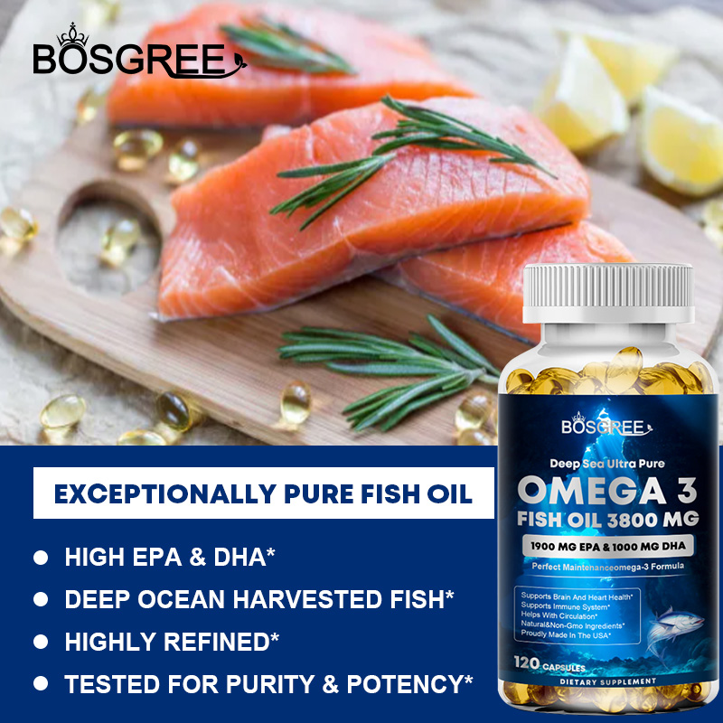 Suplemento de Aceite de Pescad - Omega 3 Fish Oil reseña y precio