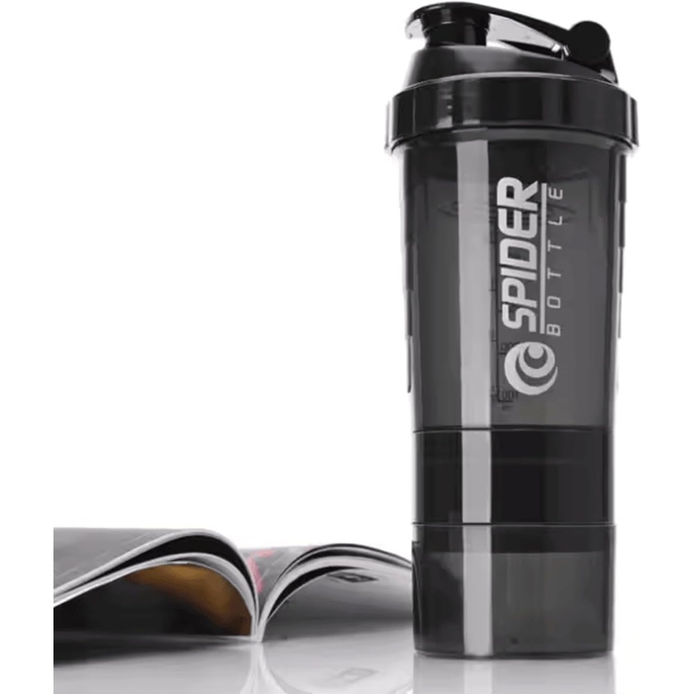 Agitador de 3 capas, botella d - Whey Protein Isolate reseña y precio