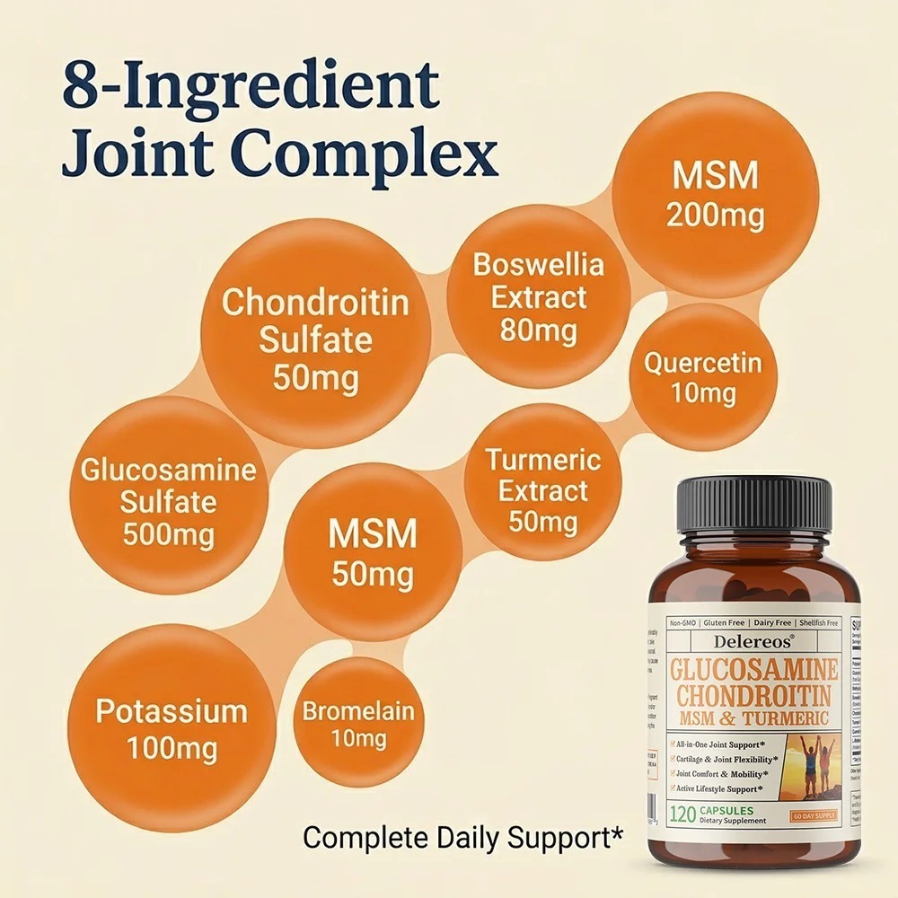 Suplemento para el Soporte de  - Glucosamine Chondroitin Joint reseña y precio