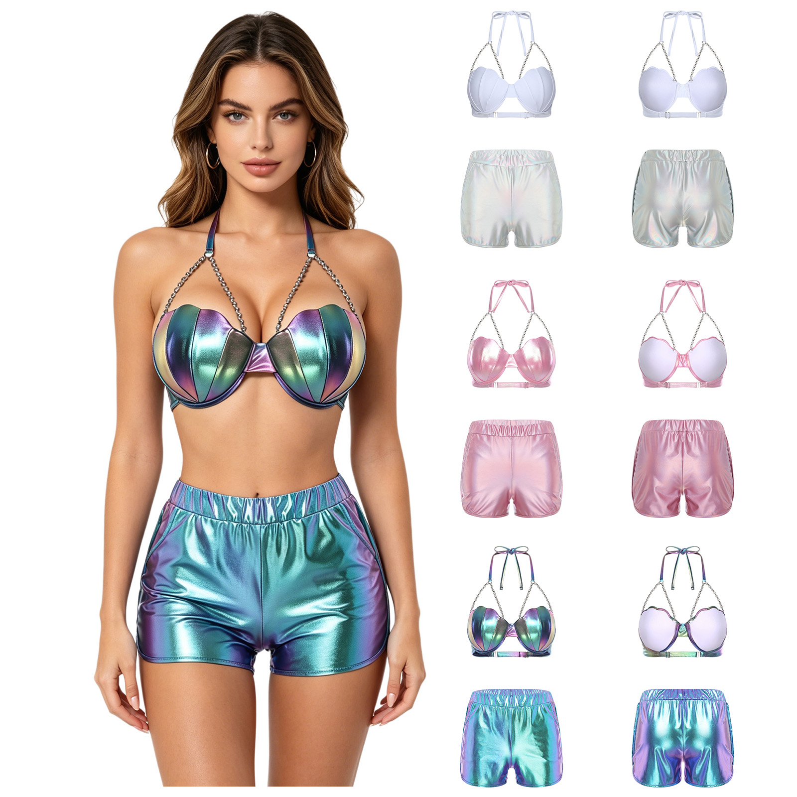 Conjunto de Tankini Metálico B - Fitness & Nutrition Lab reseña y precio