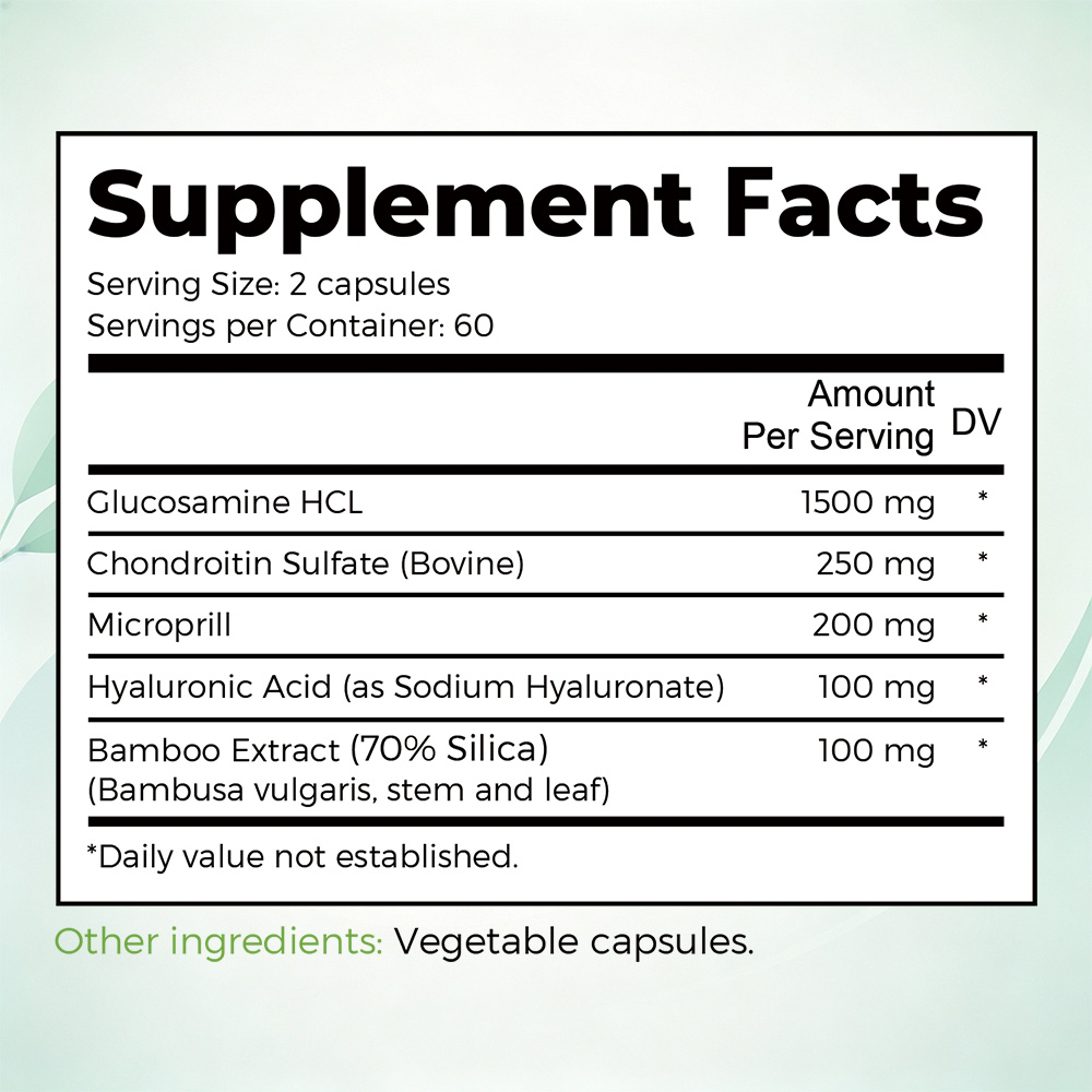 Glucosamina Condroitina MSM -  - Glucosamine Chondroitin Joint reseña y precio