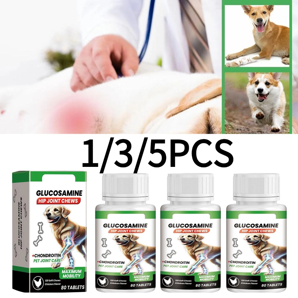 80 Tabletas para el Soporte de - Glucosamine Chondroitin Joint reseña y precio