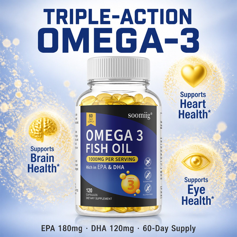 Cápsulas de Aceite de Pescado  - Omega 3 Fish Oil reseña y precio